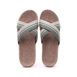 Breathable Open Toe Summer Slippers Webbing Upper Material Unisex Gender